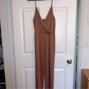 Tan Jumpsuit